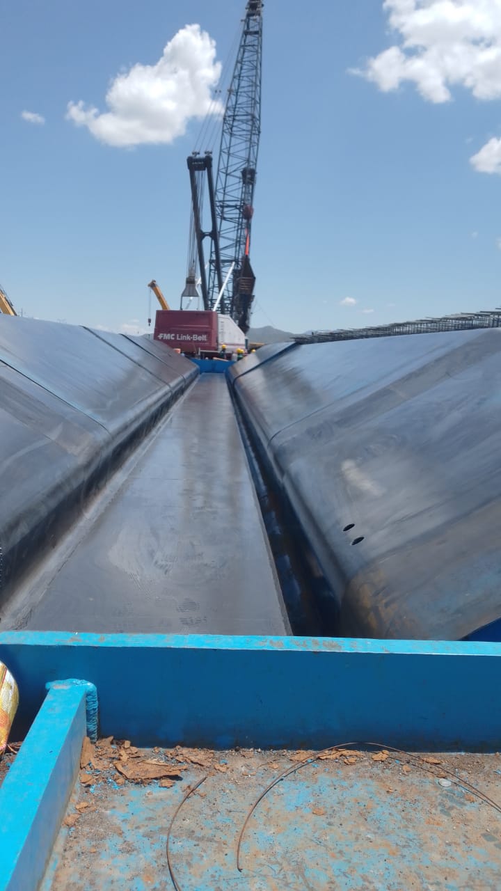 Construccion Viaducto elevado